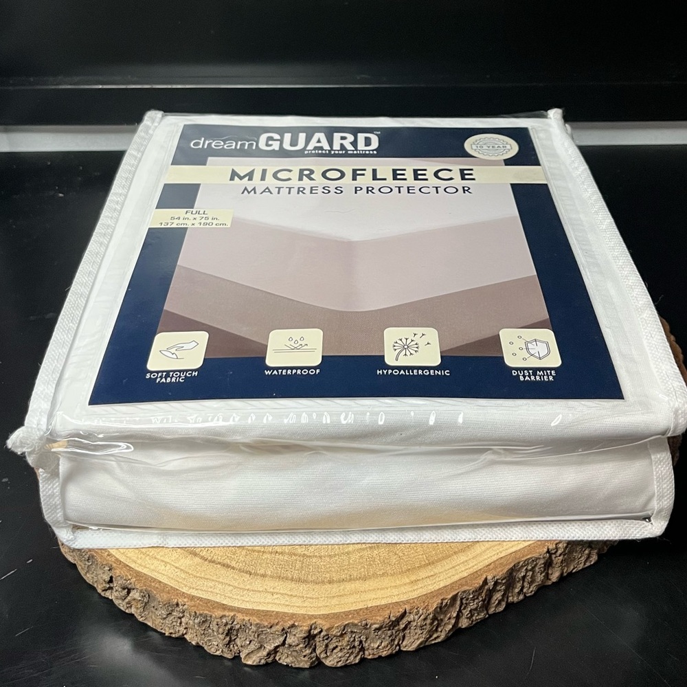 Full size microfleece mattress protector NEW in package Dream Guard - Picture 3 of 3